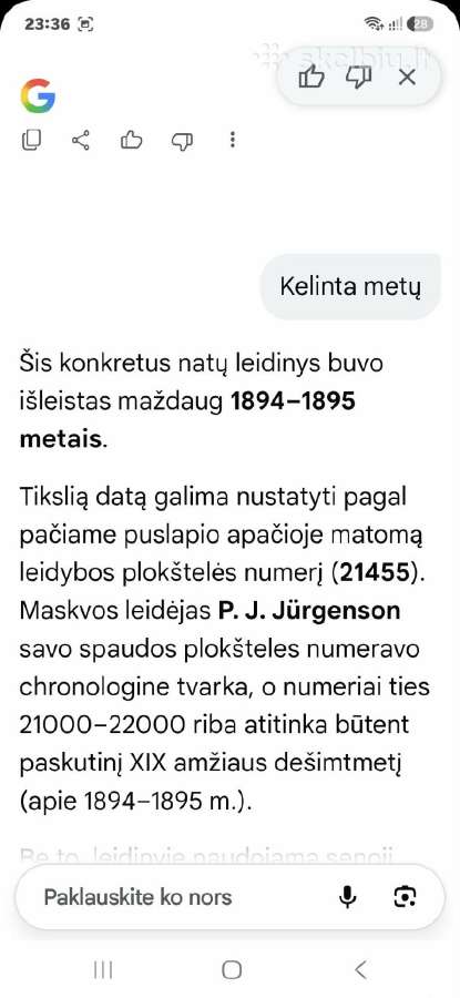 Natų knyga - nuotraukos Nr. 6