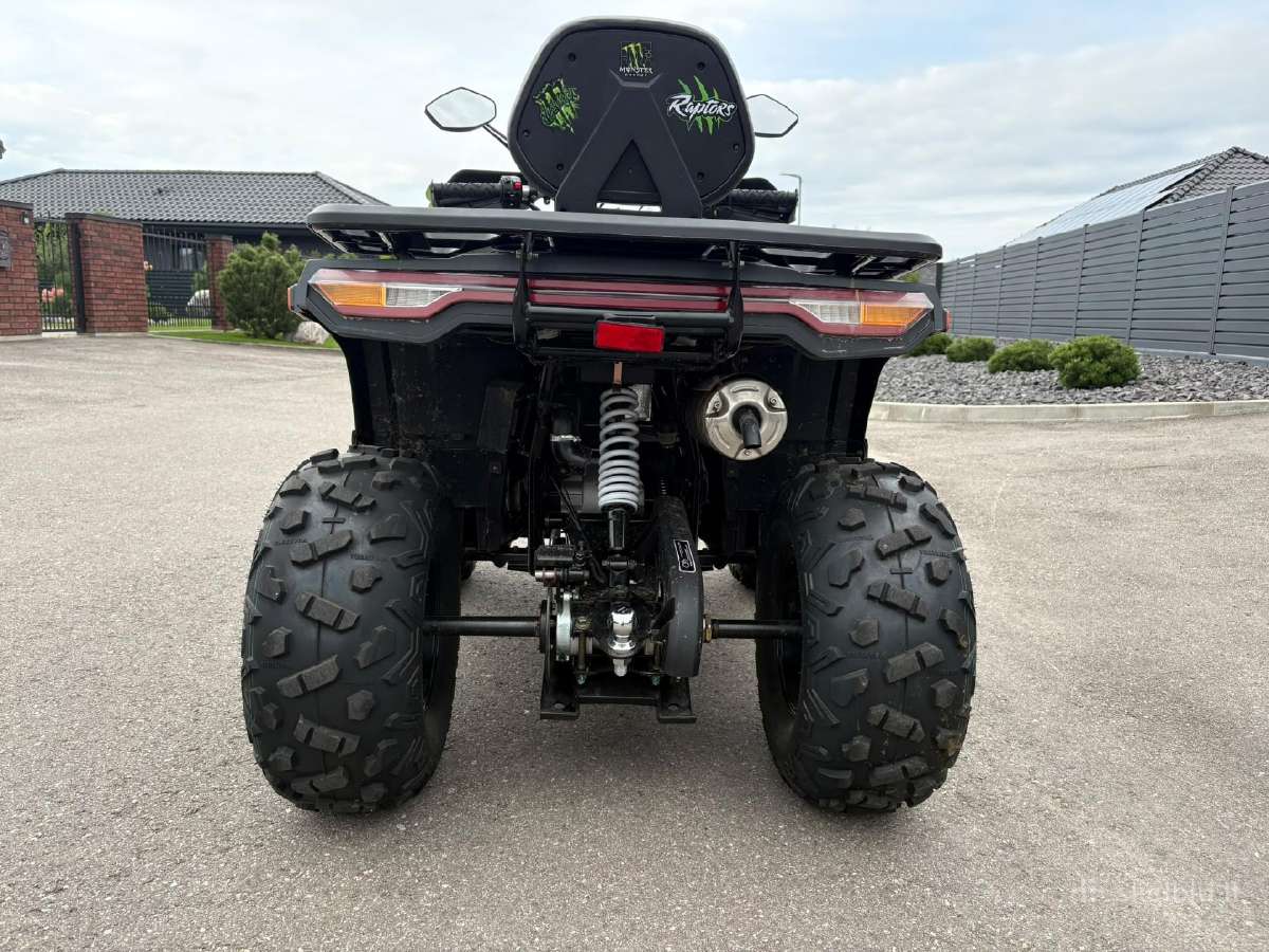 Keturatis 250 cc kaip naujas nuvaziuota tik 100km. - nuotraukos Nr. 3