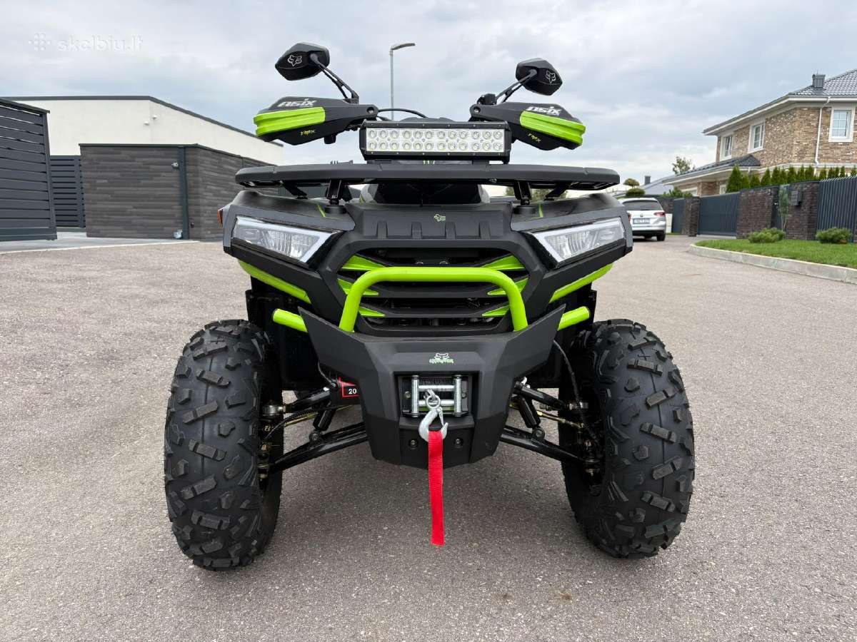 Keturatis 250 cc kaip naujas nuvaziuota tik 100km. - nuotraukos Nr. 4