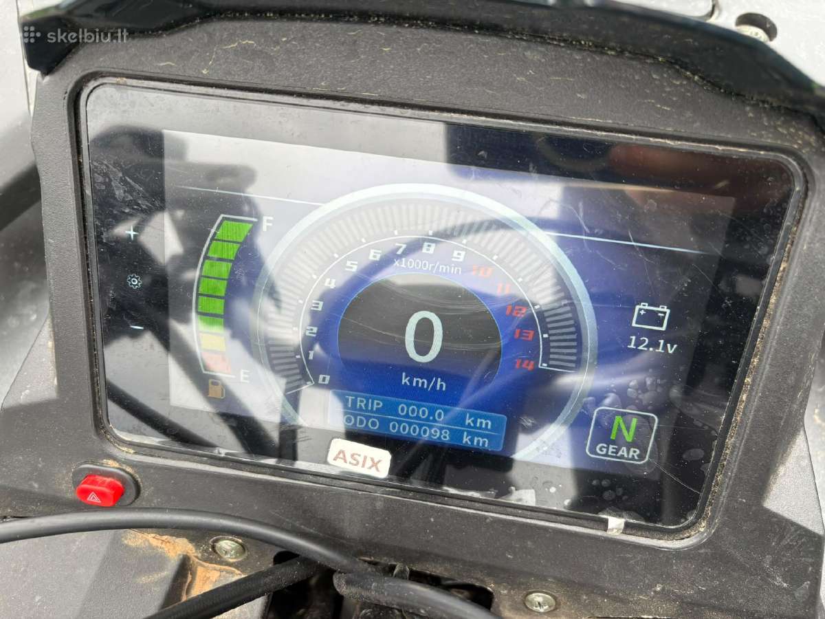 Keturatis 250 cc kaip naujas nuvaziuota tik 100km. - nuotraukos Nr. 5