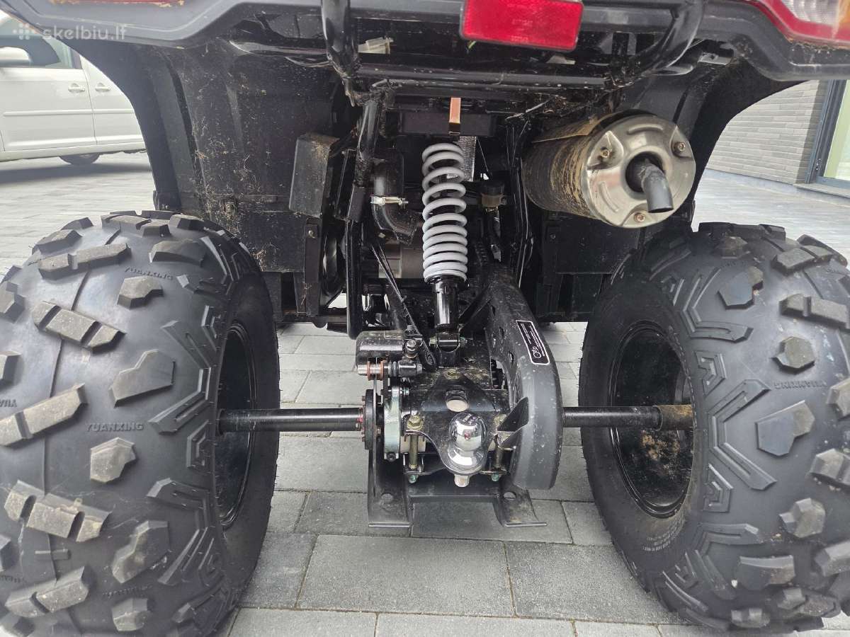Keturatis 250 cc kaip naujas nuvaziuota tik 100km. - nuotraukos Nr. 10