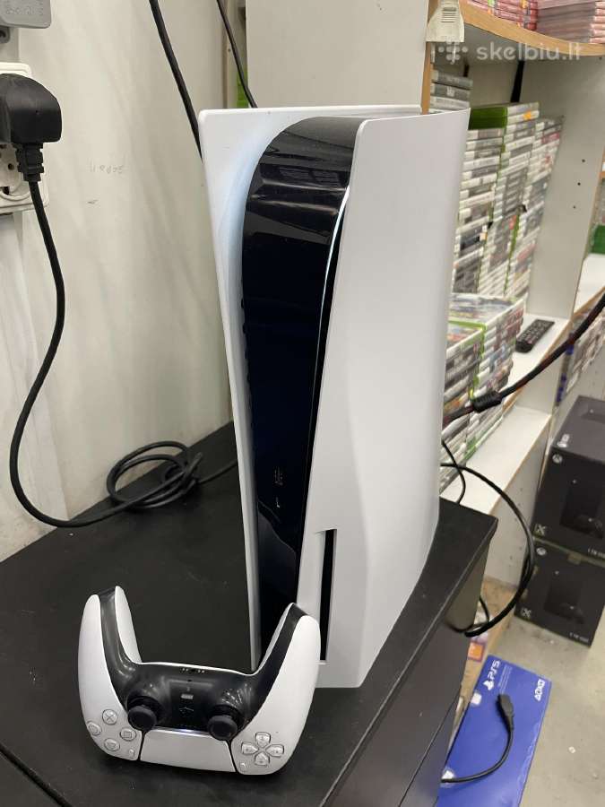 Parduodu Naudotą Ps5 Standart 825gb Diskinė - nuotraukos Nr. 3