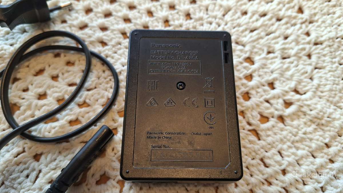Originalus Panasonic Lumix De-a80 akumuliatoriaus - nuotraukos Nr. 5