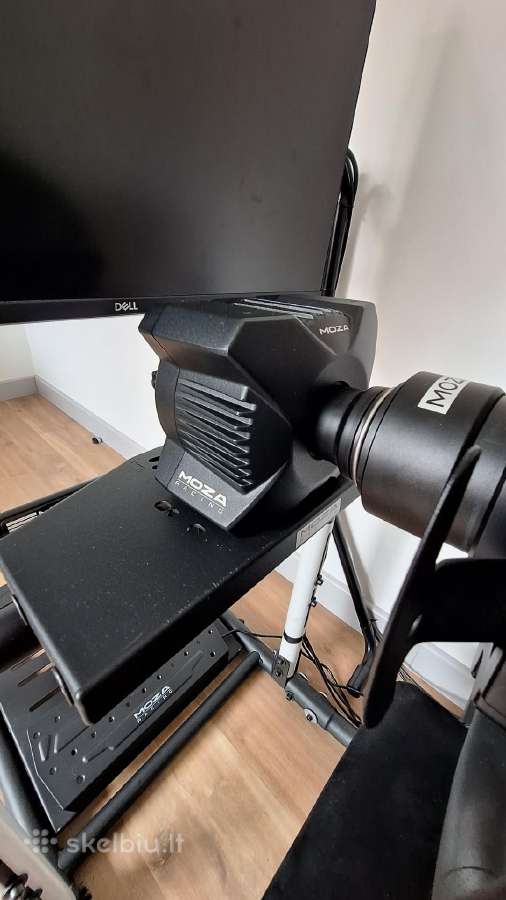 Sim racing setup Moza R3 Victory Simulator Cockpit - nuotraukos Nr. 6
