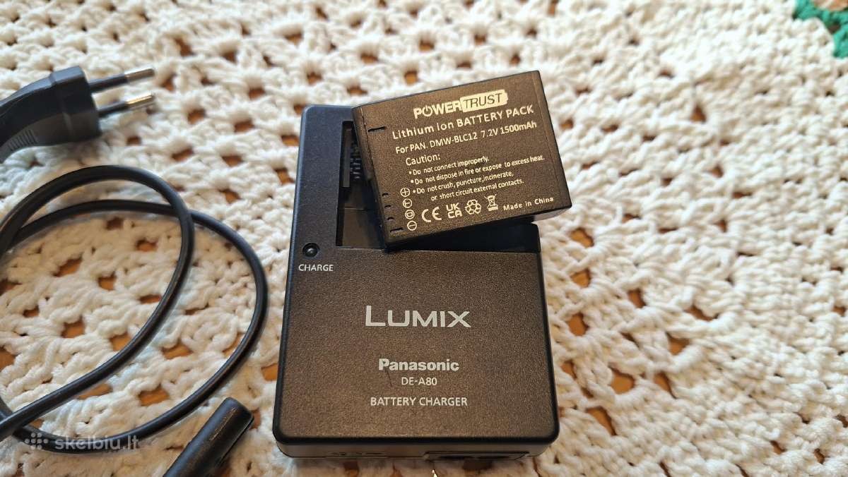 Originalus Panasonic Lumix De-a80 akumuliatoriaus - nuotraukos Nr. 3