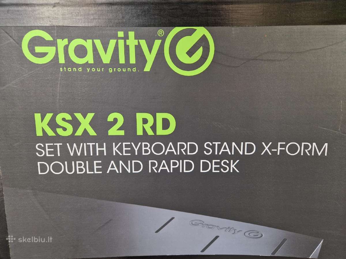 Parduodu D J stalas Gravity Ksx 2 Rd - nuotraukos Nr. 4