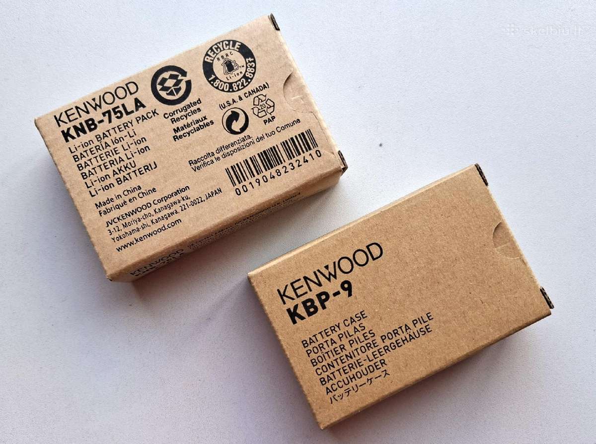 Nešiojama Radijo Stotelė Kenwood Th-d75e - nuotraukos Nr. 9
