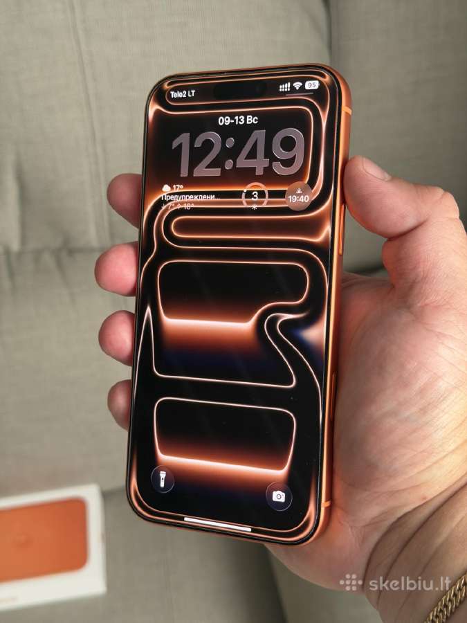 Apple iPhone 17 Pro Max 256gb Apynaujis - nuotraukos Nr. 2