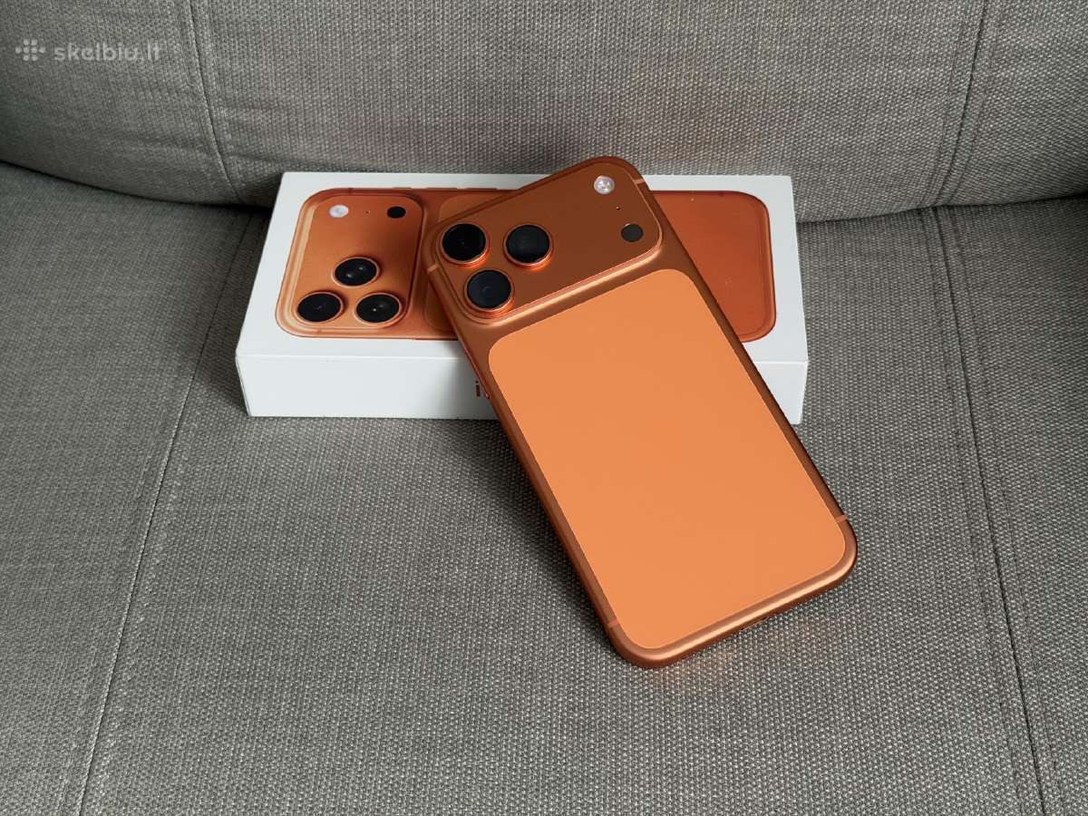 Apple iPhone 17 Pro Max 256gb Apynaujis - nuotraukos Nr. 5