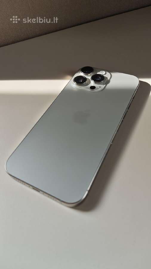 Apple iPhone 16 Pro Max 256 GB – Natural Titanium - nuotraukos Nr. 3