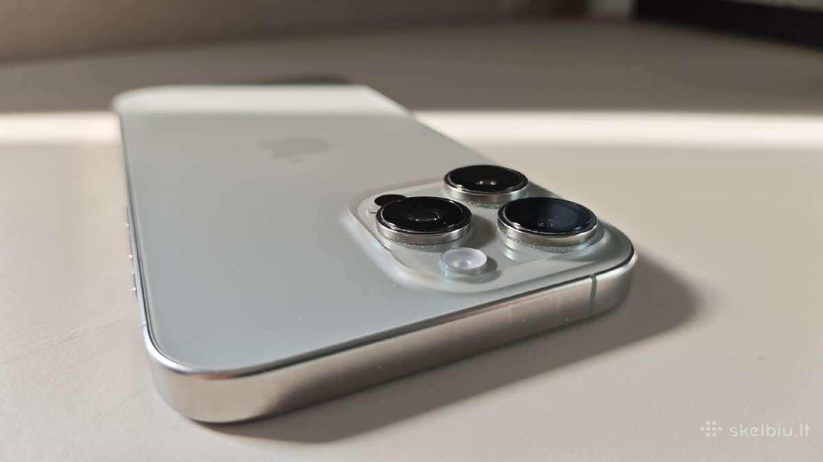Apple iPhone 16 Pro Max 256 GB – Natural Titanium - nuotraukos Nr. 5