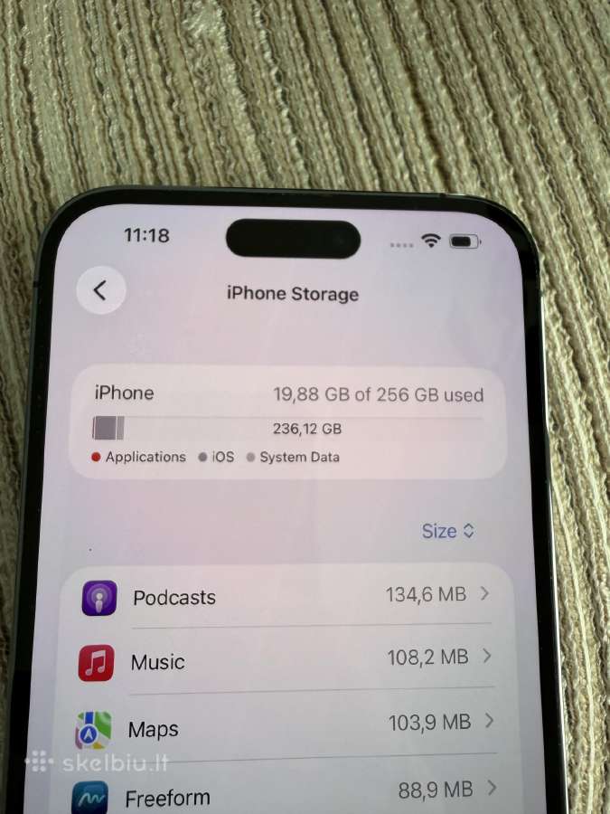 iPhone 14 Pro Max 256gb - nuotraukos Nr. 5