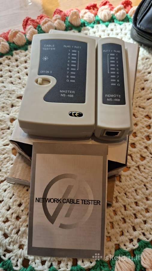 Profipatch Wz001-pp tinklo kabelių testeris Rj45/r - nuotraukos Nr. 2