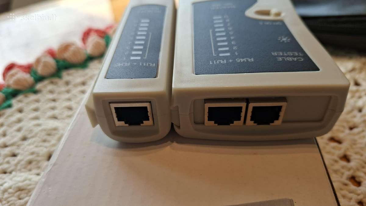 Profipatch Wz001-pp tinklo kabelių testeris Rj45/r - nuotraukos Nr. 4