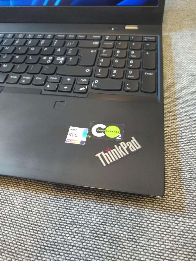 Thinkpad 15" i5-1135/16/500/iris Xe - nuotraukos Nr. 6