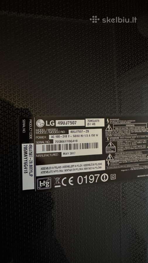 LG Smartv 49 - nuotraukos Nr. 5