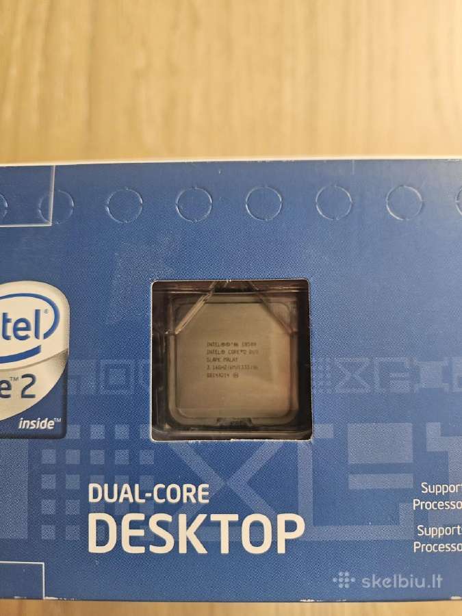 Intel Core 2 Duo E8500 3.16 GHz Lga775, Box - nuotraukos Nr. 6