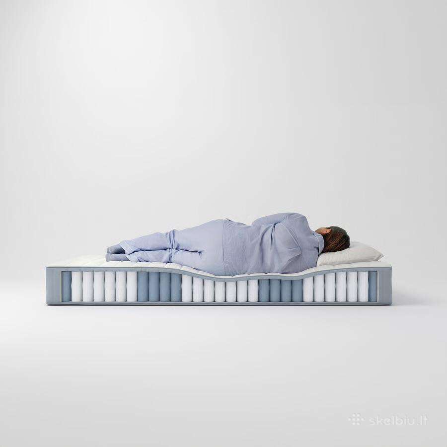Kietas čiužinys Ikea Valevag 140x200m - nuotraukos Nr. 5