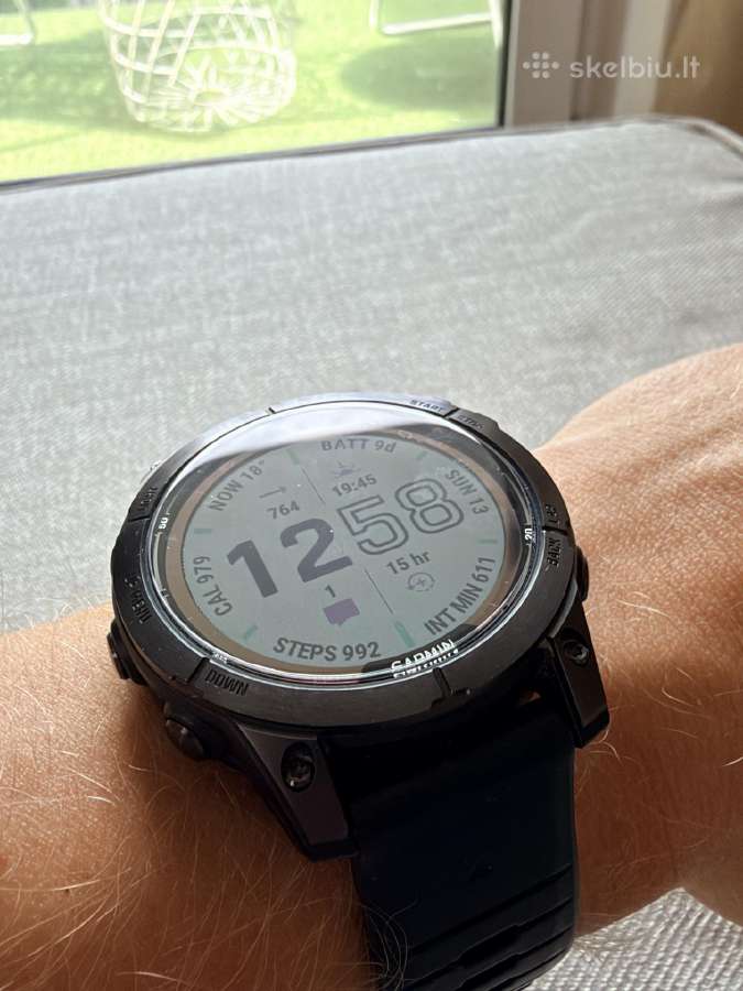 Garmin Fenix 7 Pro Solar 47 mm garantija 2027.11 - nuotraukos Nr. 6