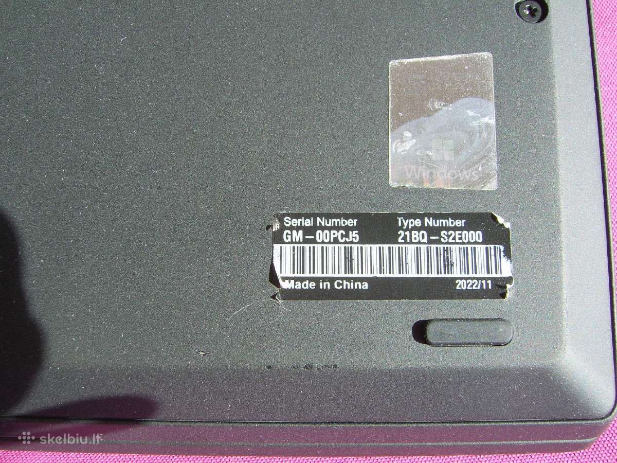 Lenovo x13 gen3,i7-1265u,16,512 - nuotraukos Nr. 11