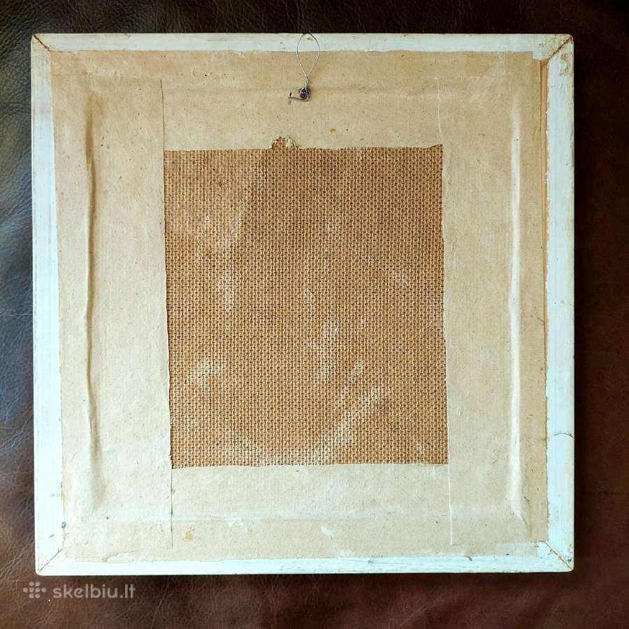 Paveikslas.tapyba D.olš. 26/26cm. - nuotraukos Nr. 3