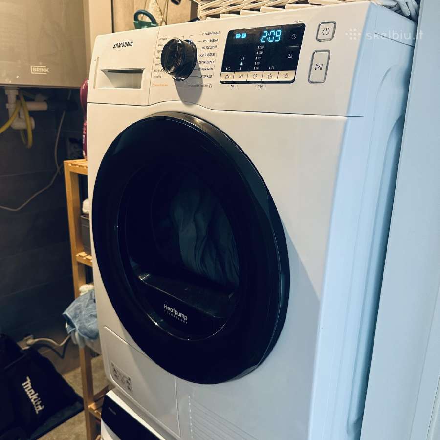 Dovanoju uz 100€ samsung džiovykę Dv81ta220ae/eg - nuotraukos Nr. 2