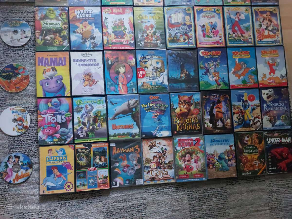 Senoji animacija. Dvd filmukų rinkinys - nuotraukos Nr. 2