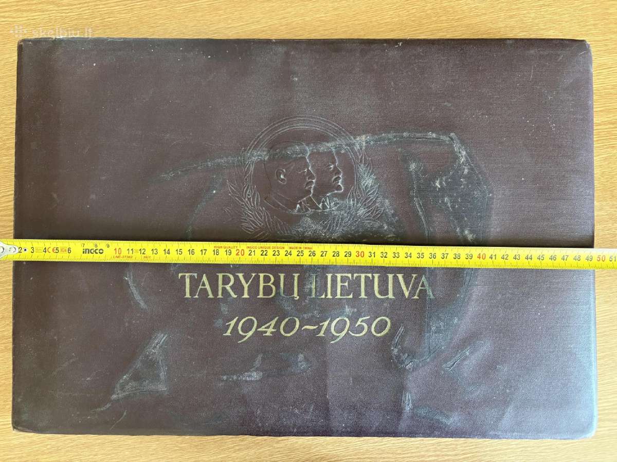 Knyga - albumas "Tarybų Lietuva 1940-1950 - 1950" - nuotraukos Nr. 4