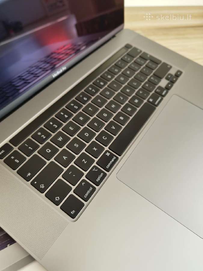 MacBook Pro 16", 2019, A2141, 16gb, 512gb - nuotraukos Nr. 5