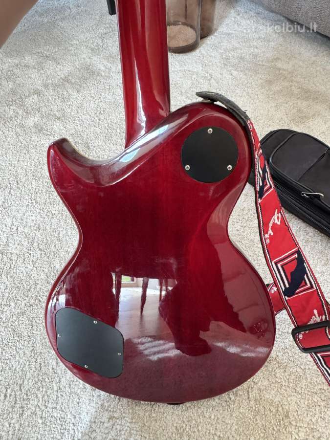 Aria elektrinė gitara (Les Paul tipo) cherry red - nuotraukos Nr. 3