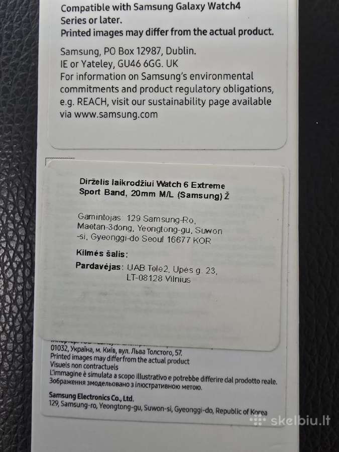 Samsung Extreme Sport Band 20mm žalia - nuotraukos Nr. 3