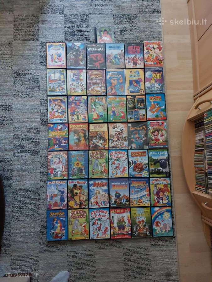 Senoji animacija. Dvd filmukų rinkinys - nuotraukos Nr. 3