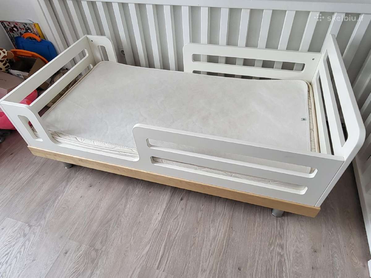 Oeuf Nyc Classic vaikų lovytė su Conversion kit - nuotraukos Nr. 3