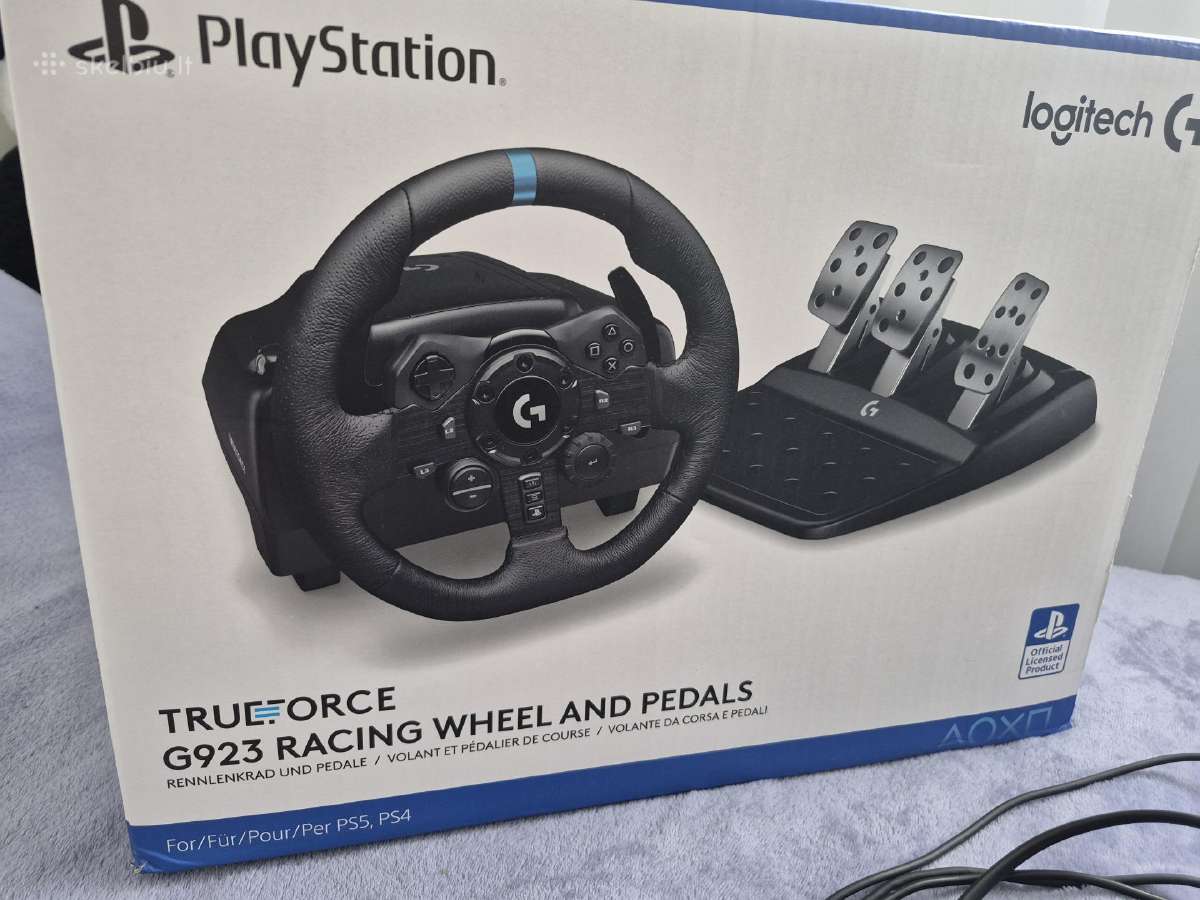 Žaidimų vairas Logitech G923 Trueforce - nuotraukos Nr. 3