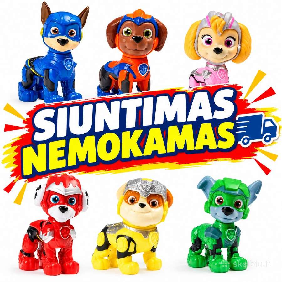 Figūrėlių rink. Paw Patrol (Siuntimas nemokamas) - nuotraukos Nr. 3