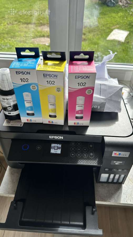 Naudotas tobulos būklės Epson Et2850 spausdintuvas - nuotraukos Nr. 2