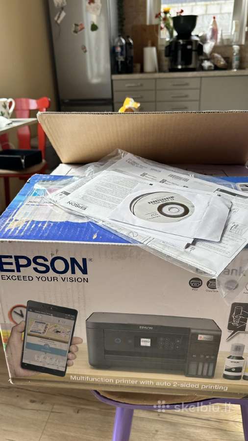 Naudotas tobulos būklės Epson Et2850 spausdintuvas - nuotraukos Nr. 5