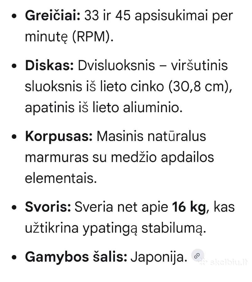 Denon Dp-1800 plokštelių grotuvas - nuotraukos Nr. 15