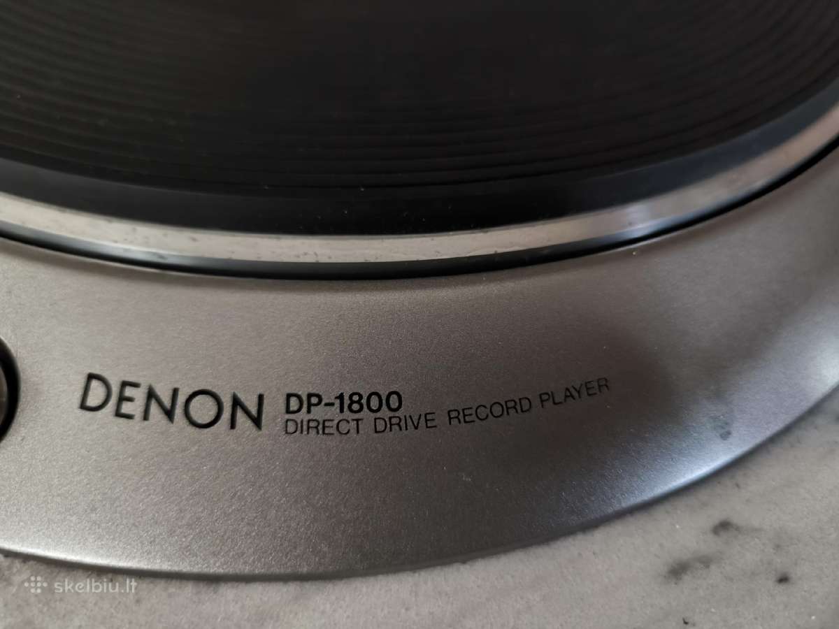 Denon Dp-1800 plokštelių grotuvas - nuotraukos Nr. 20