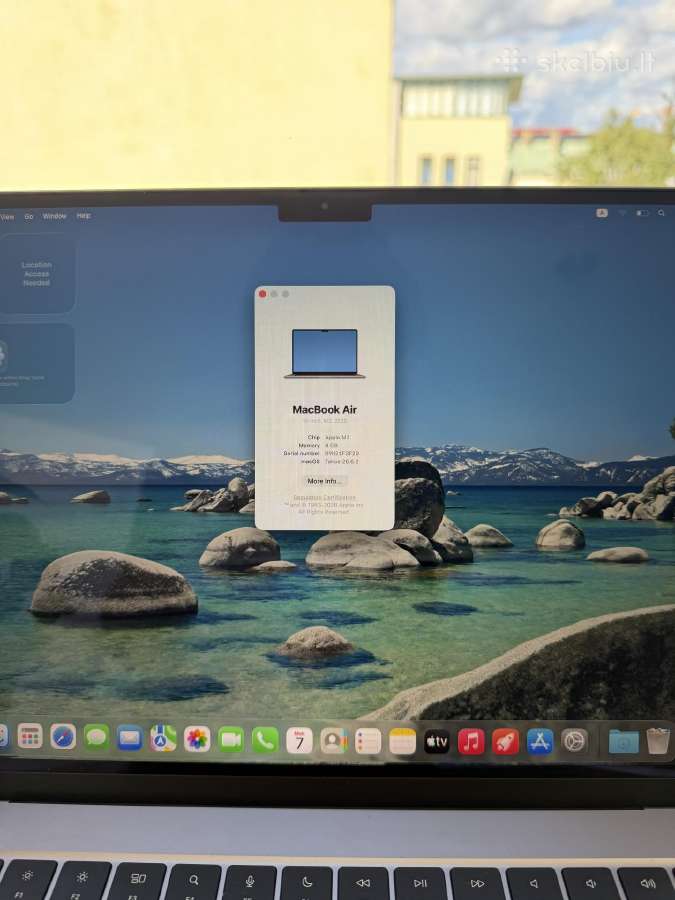 Apple MacBook Air M2 - nuotraukos Nr. 12