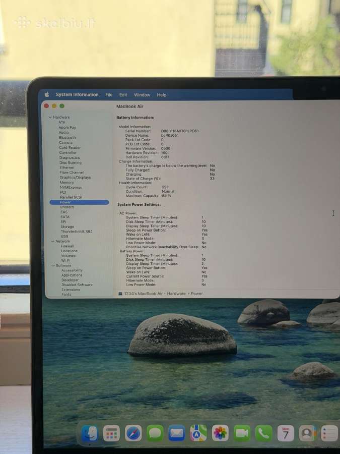 Apple MacBook Air M2 - nuotraukos Nr. 14