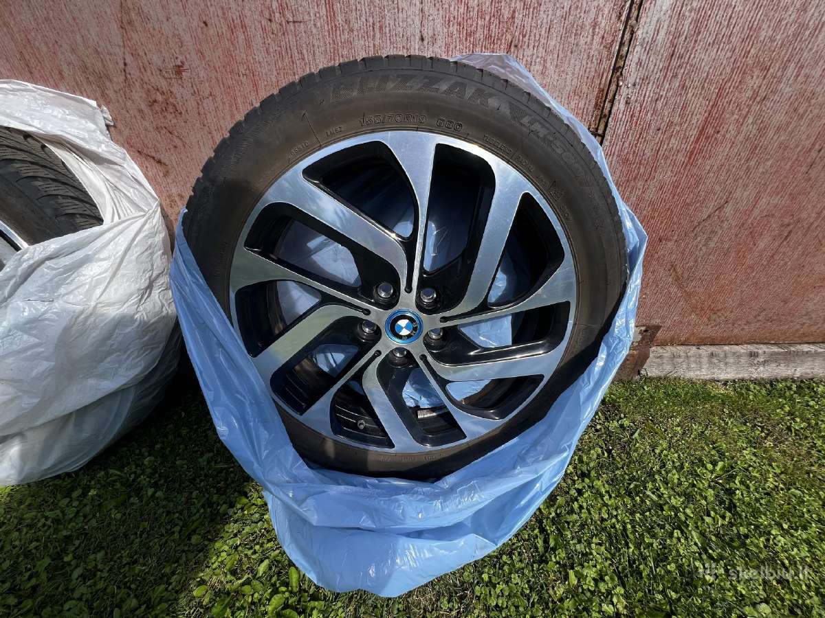 Bmw i3 r19 ratlankiai su padangomis - nuotraukos Nr. 2