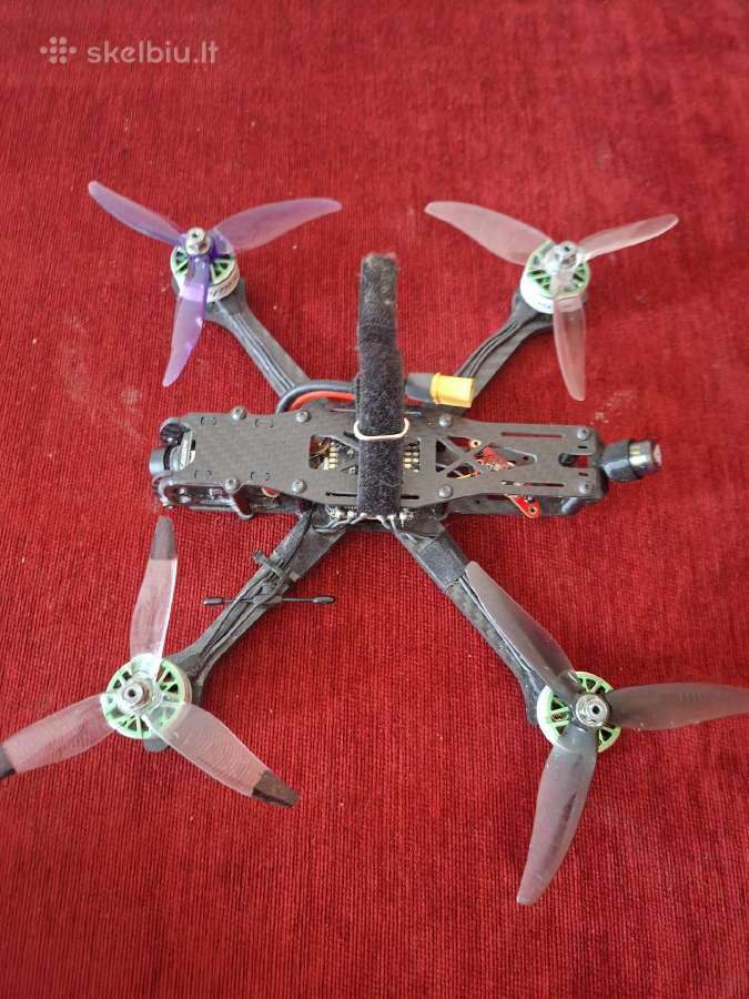 5" Fpv Freestyle dronas (t-motor Velox, Caddx Rate - nuotraukos Nr. 3