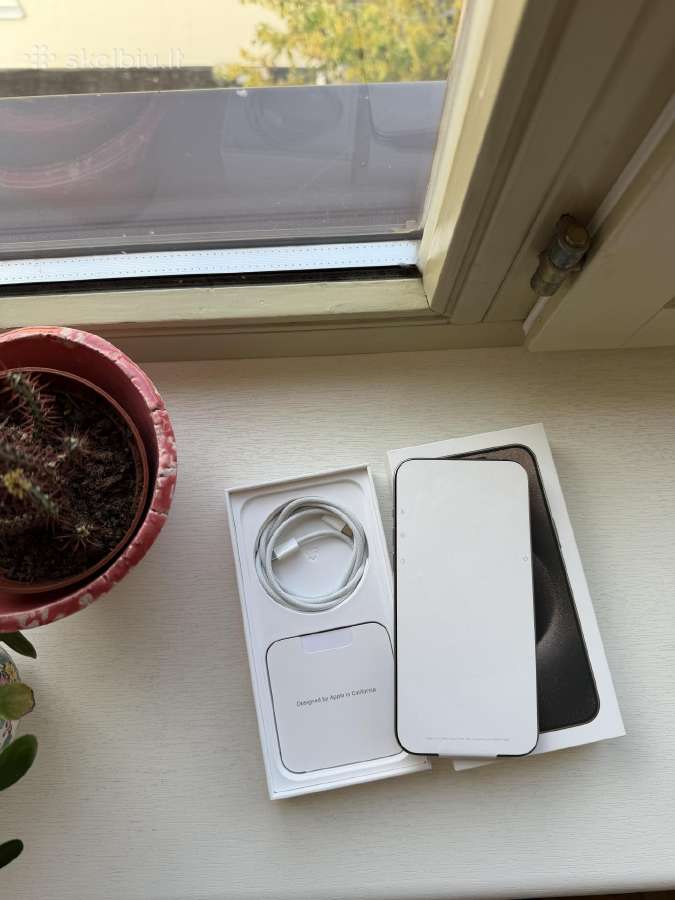 Apple iPhone 15 pro max 256gb Kaip naujas - nuotraukos Nr. 2