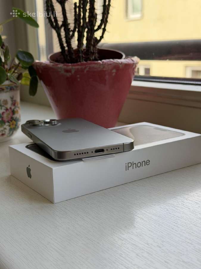 Apple iPhone 15 pro max 256gb Kaip naujas - nuotraukos Nr. 7