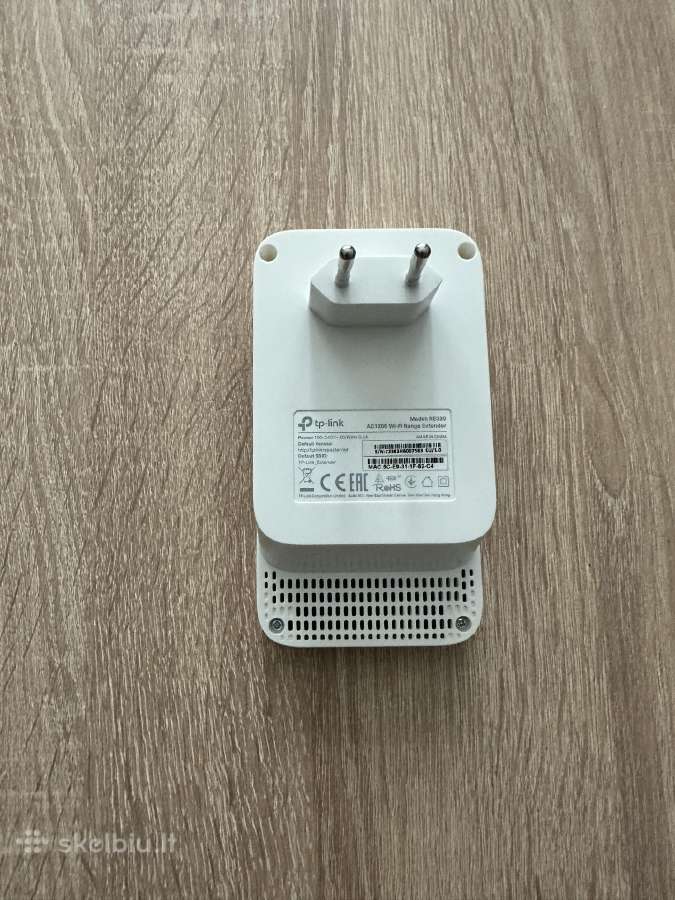 Tp-link Ac1200 belaidis tinklo kartotuvas Re330 - nuotraukos Nr. 2