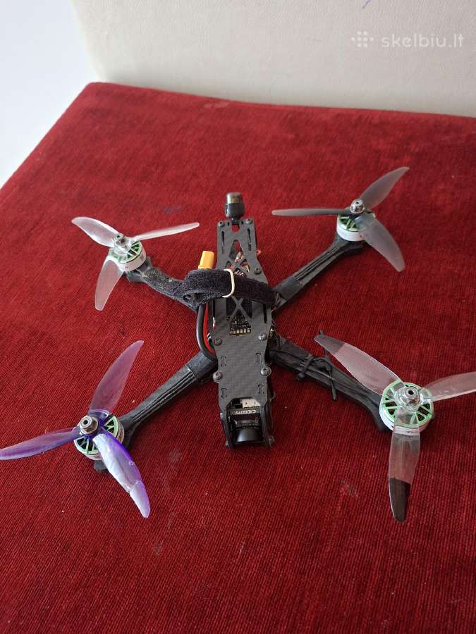 5" Fpv Freestyle dronas (t-motor Velox, Caddx Rate - nuotraukos Nr. 3
