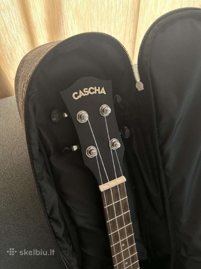 Tenor ukulele Cascha Mahogany black Hh 2305 - nuotraukos Nr. 3