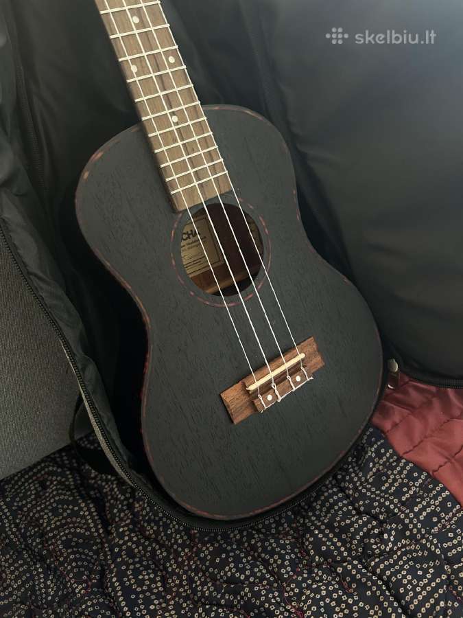 Tenor ukulele Cascha Mahogany black Hh 2305 - nuotraukos Nr. 4