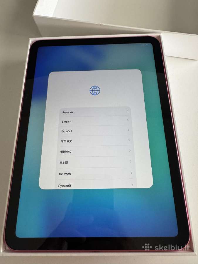 iPad 2022 10th gen pink - nuotraukos Nr. 3
